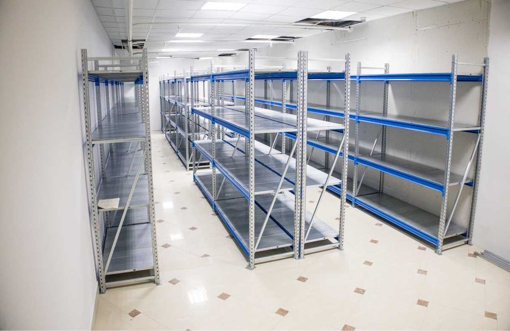 Складские стеллажи, стеллаж для склада, грузовой металлический alss