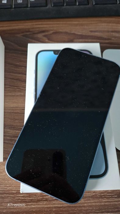 14 128 GB blue / запазен, чисто нов