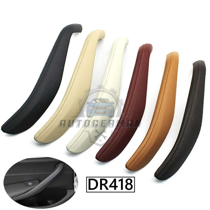 Кожена дръжка мока капаче BMW вътрешна БМВ 5 G30 G31 G38 F90 (M5)