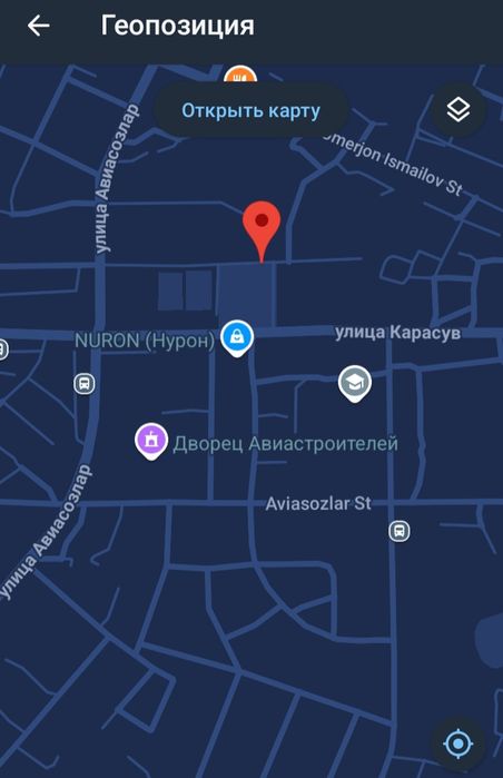 Участок на против Дворец Авиастроителей