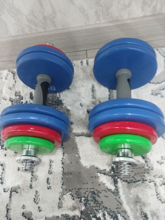 15+15 kgli gantel sotiladi