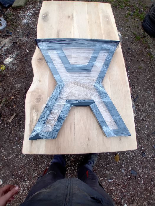 Метални крака за плотове