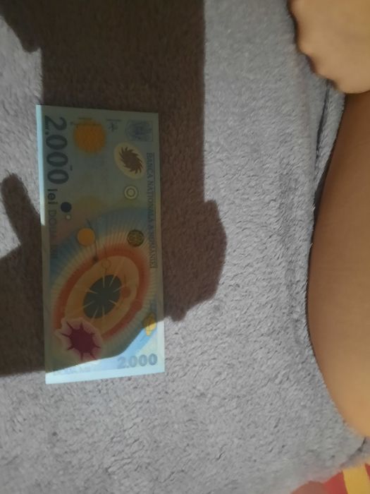 Bancnota de la banca  nationala a romaniei ,de pe data  11 august 1999