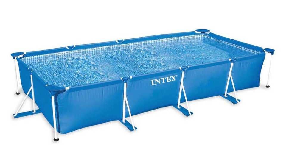 Intex 28273 Бассейн каркасный прямоугольный для дома 450х220х84см