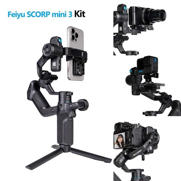 Гимбал Feiyutech Scorp Mini 3 – нов, пълен комплект