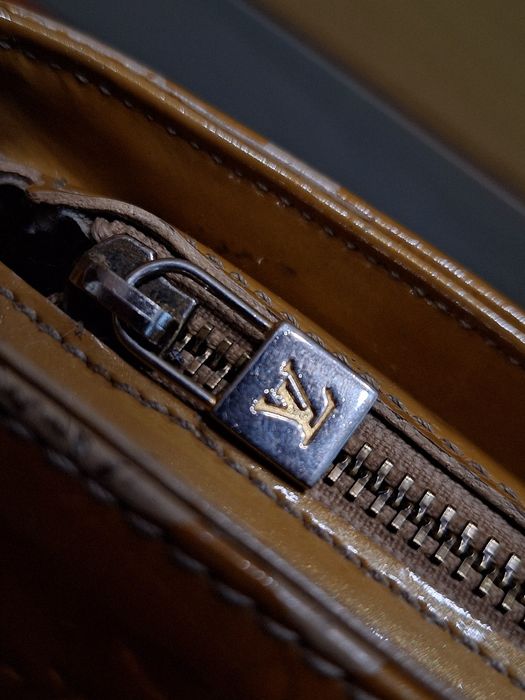 Дамска чанта LOUIS VUITTON Monogram Vernis Houston Hand Bag in gold