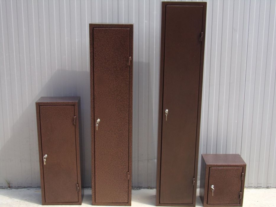 метални каси за пушки, карабини, оптично, ловно оръжие, пистолети