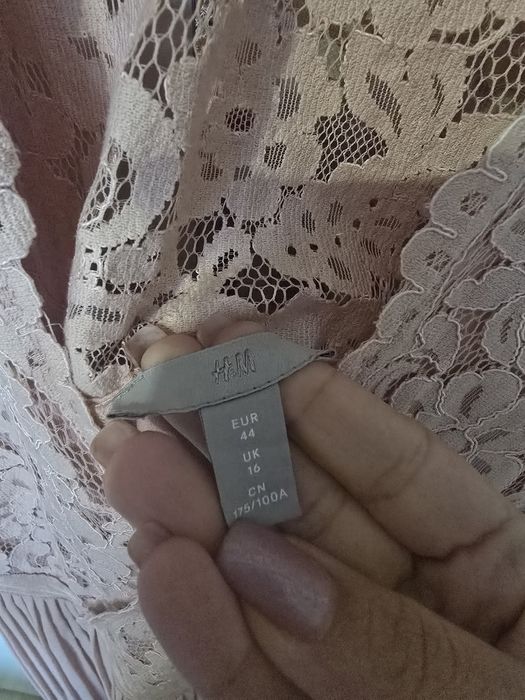 Официална дълга (макси)розова рокля