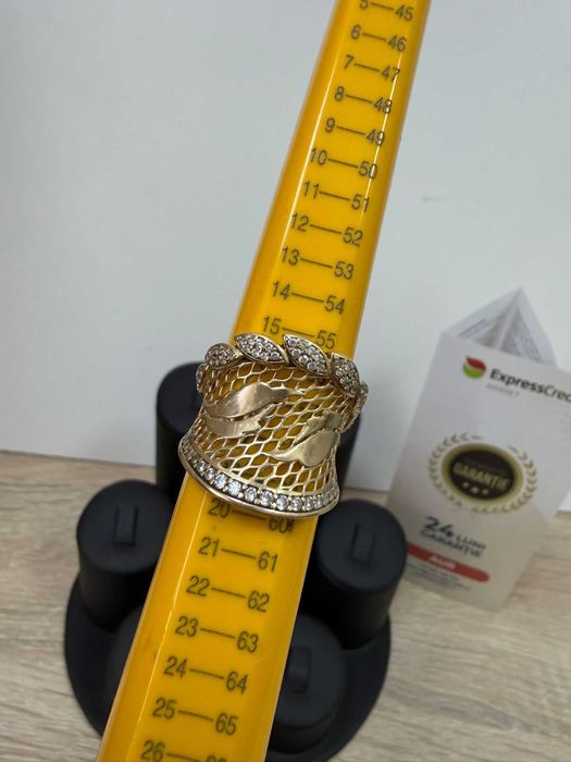 Inel aur 14k 5.07gr (Ag39 / b17266.5) - Garantie 2 ani!