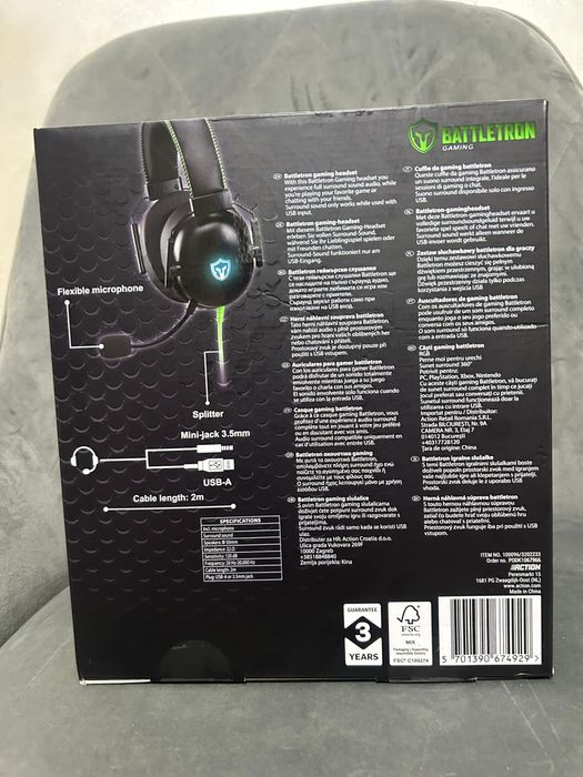 Caști gaming audio