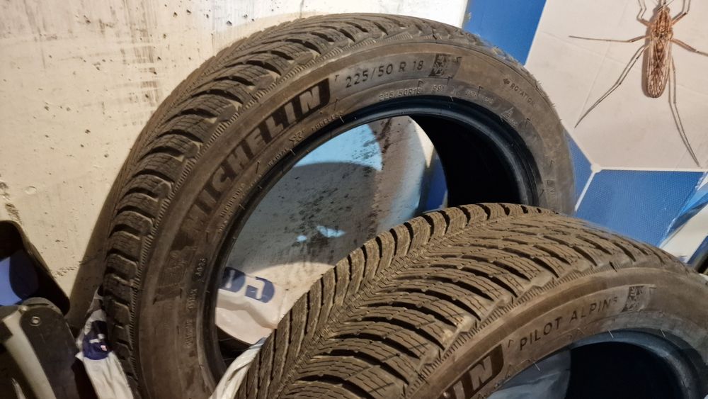 2 anvelope iarnă Michelin 225 50 18 99v
