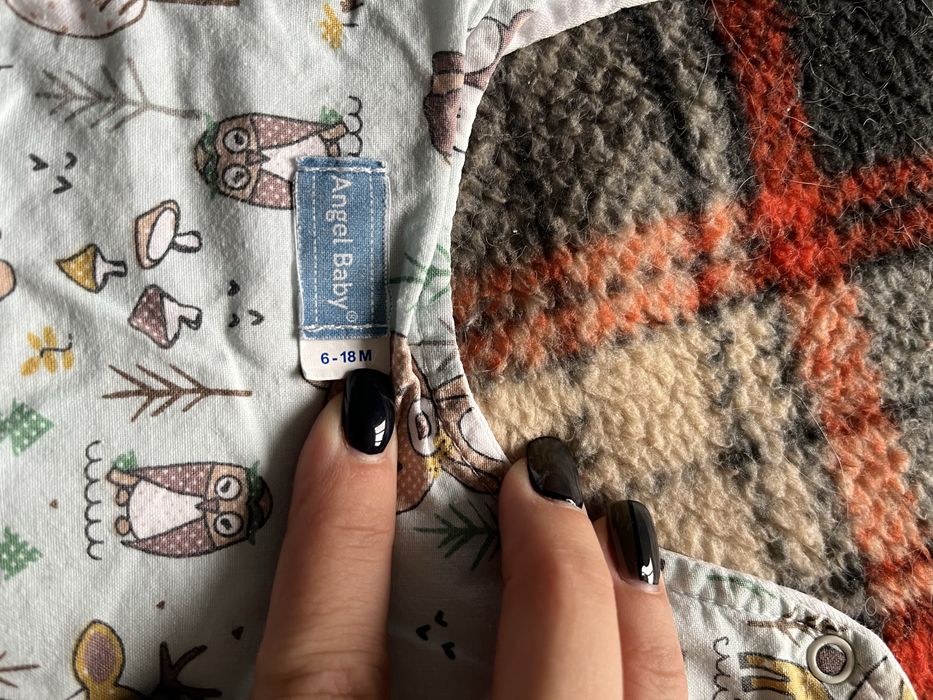 Класическо есенно бебешко чувалче Angel Baby 16-18м