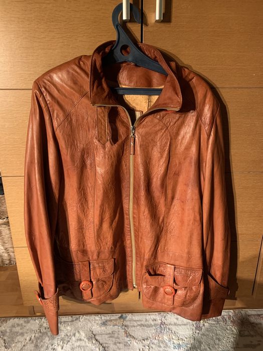 Кожанная куртка