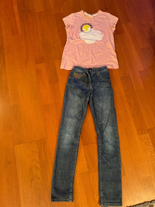 Fendi   детски  тениска и  Fendi  детски дънки