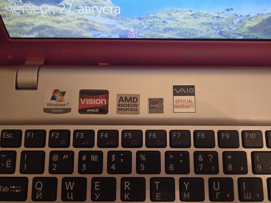 Ноутбук Sony Vaio