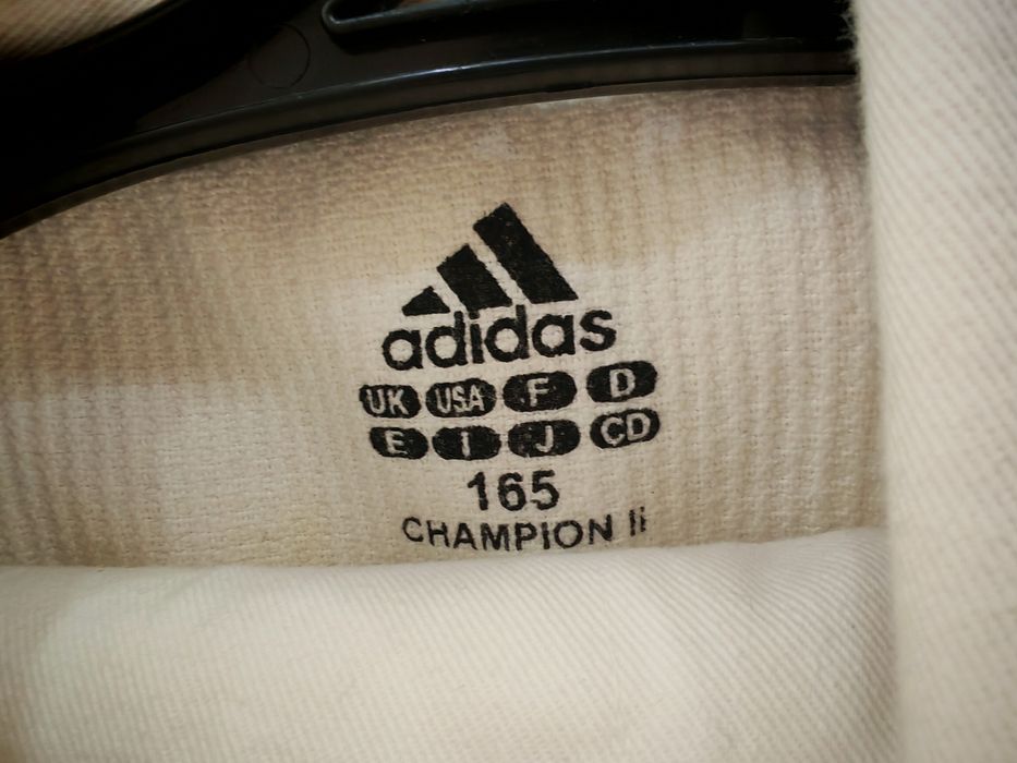 Кимоно дзюдо Adidas белое
