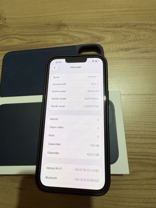 Iphone 13 Midnight 128 GB 88%