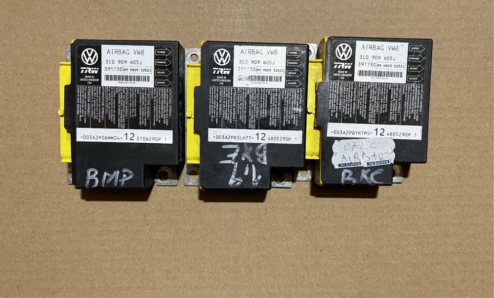 Modul calculator airbag pt vw passat b6 tiguan touran jetta golf etc