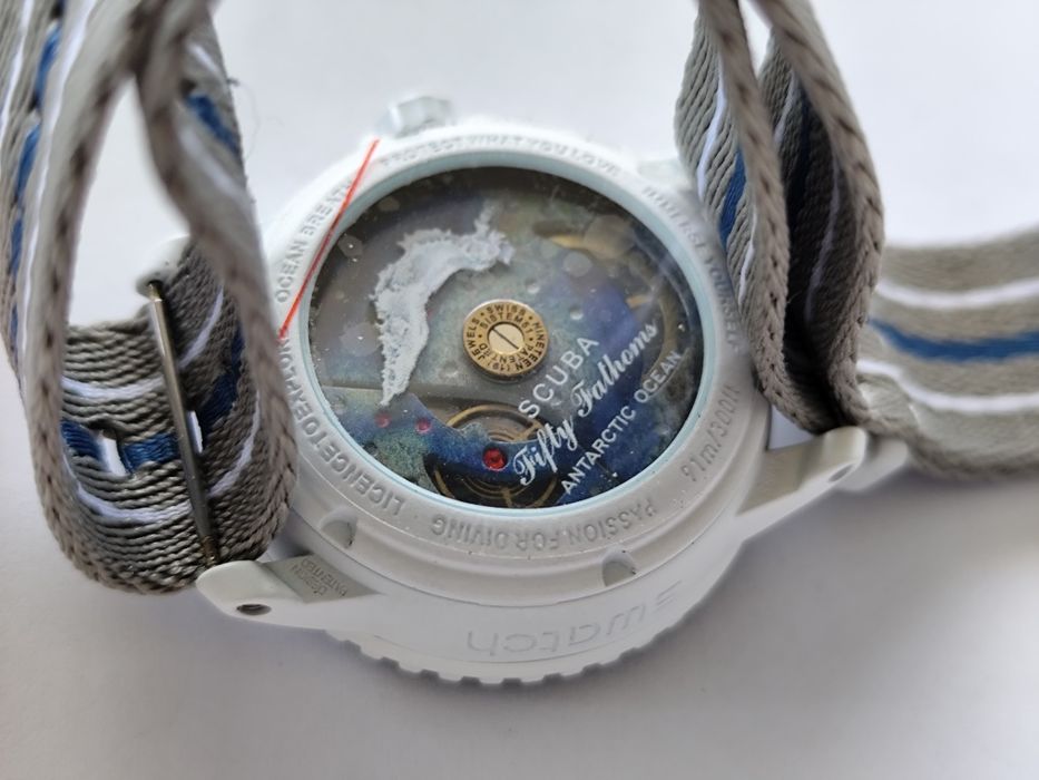 ceas BlancPain x Swach antarctic ocean