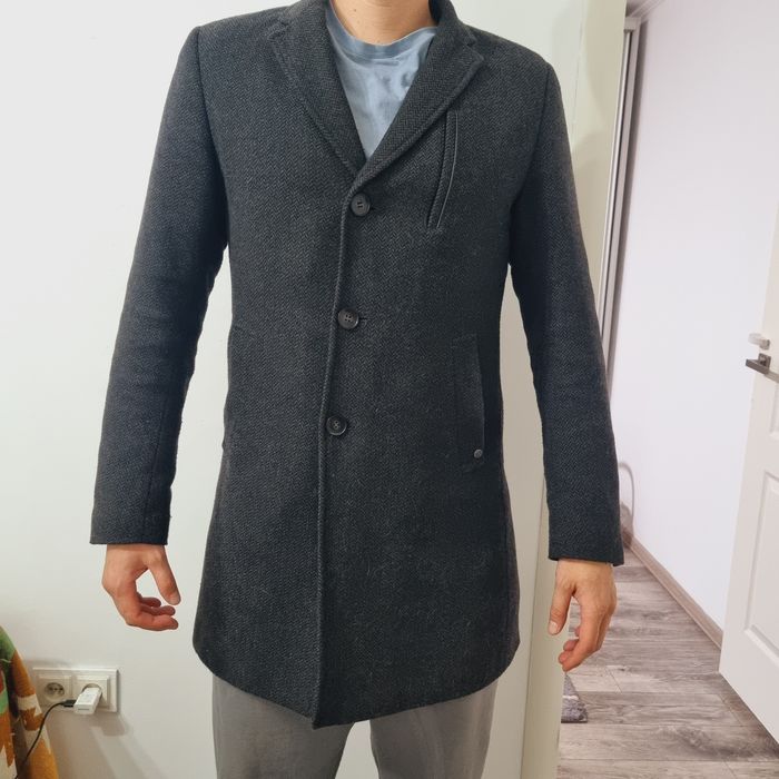 мужское пальто демисезонное