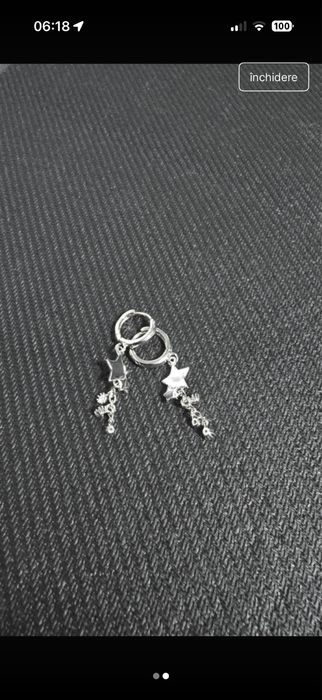 Cercei argint 925