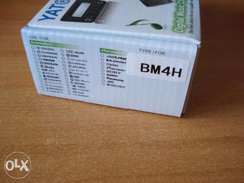 Yatour за багажник BMW (01-06) 3pin+6pin CD changer connection