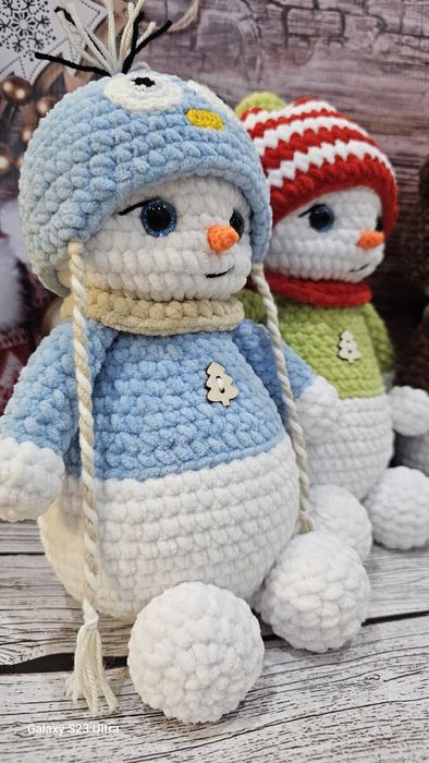 Вязаные игрушки. Ручная работа.