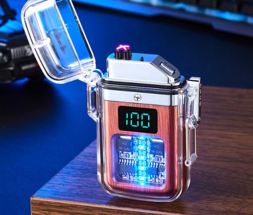 Ветроустойчива LED запалка подходяща за къмпинг и оцеляване