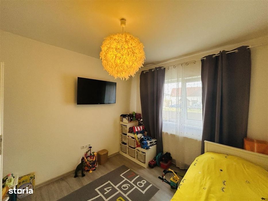 Apartament cu 3 camere și grădină de 74 mp, mobilat - Selimbar