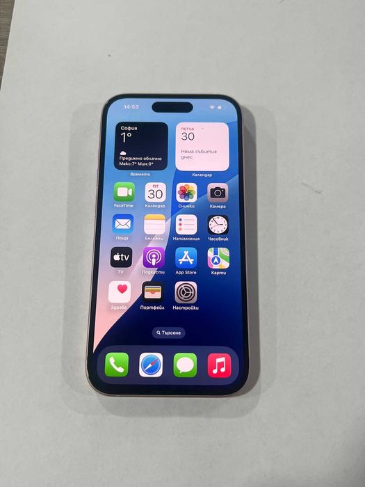 iPhone 15 Pink 128GB 100% Batery