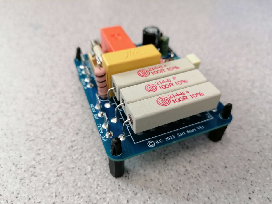 Modul soft start transformatoare pana la 1kVA