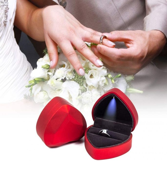 Футляр для кольца украшения