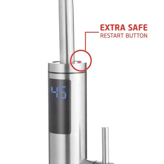 Водонагревател, 3600W, гъвкав струйник, за стена или плот