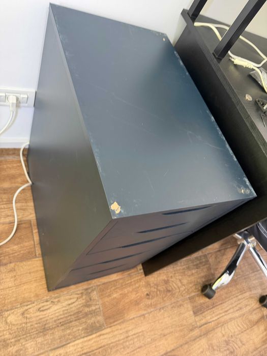 2 buc Comoda ALEX IKEA Albastru Inchis 36x70cm (uzate)