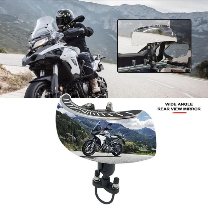 Зеркало заднего вида для Мотоцикла BMW, Yamaha, Honda, 180 градусов