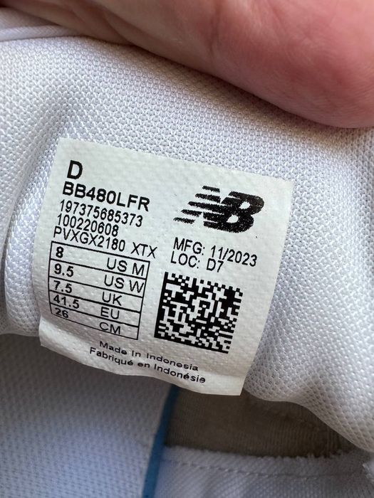 Оригинал New Balance BB480LFR