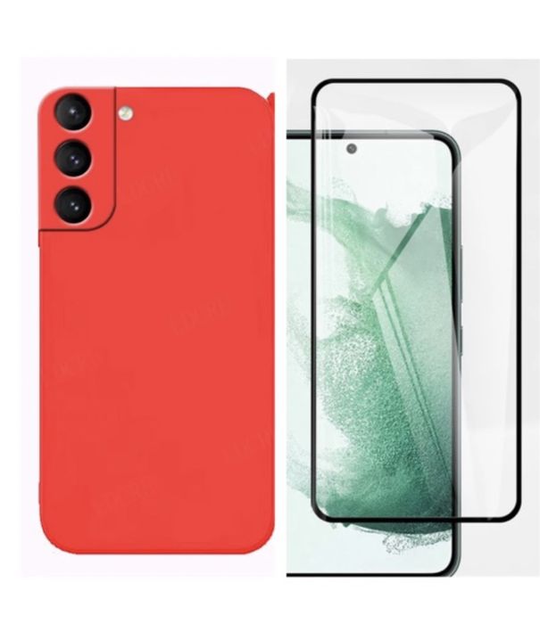 Samsung S20/S21/S23/S24/S25 FE Husa Fine Inter Catifea + Folie Sticla