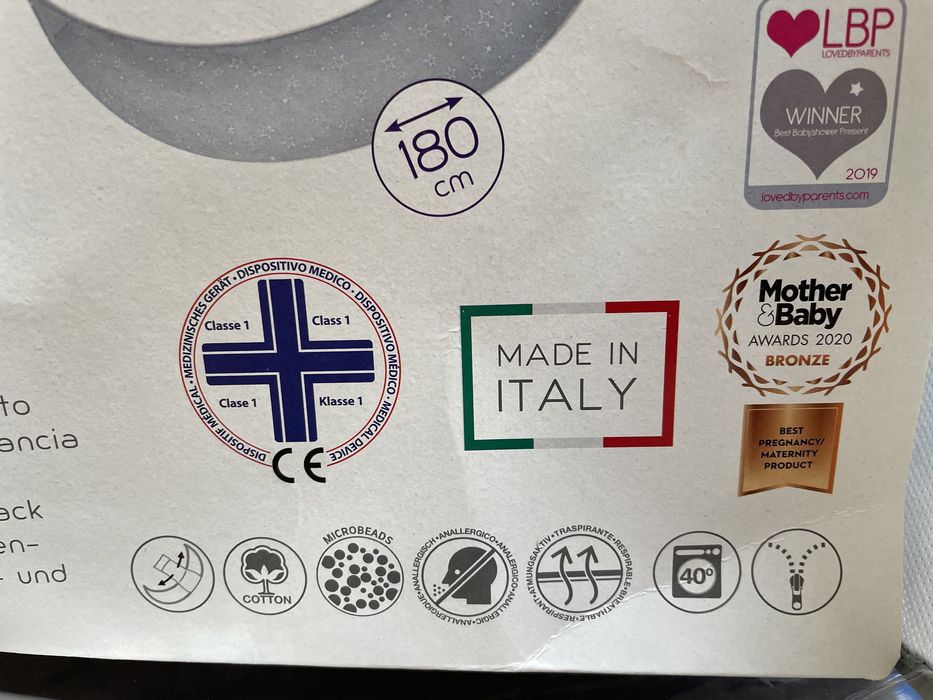 Възглавница за бременни/кърмене Nuvita Dream Wizard 12в1