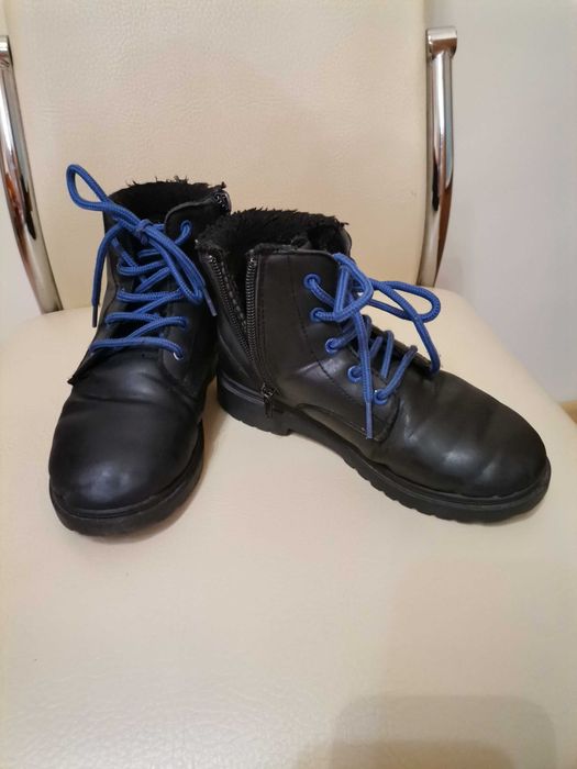 Детски зимни боти тъмно сини.