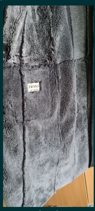 Зимняя дублёнка с мехом