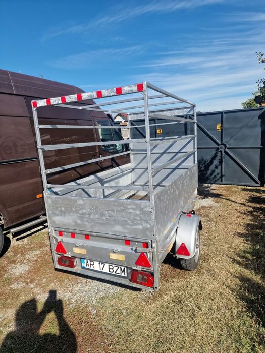 Remorcă 750  Kg înmatriculată