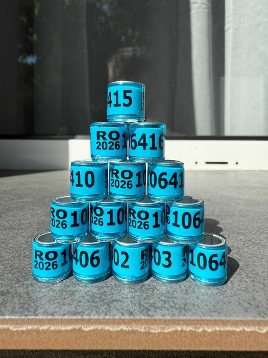 Inele porumbei 2026 RO,  Fara Taloane