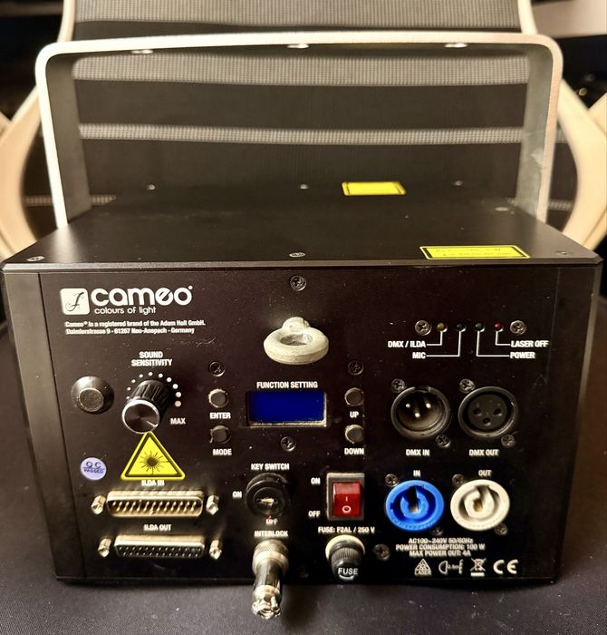 CAMEO Luke 1000RGB - Proiector Laser Beam & Animații