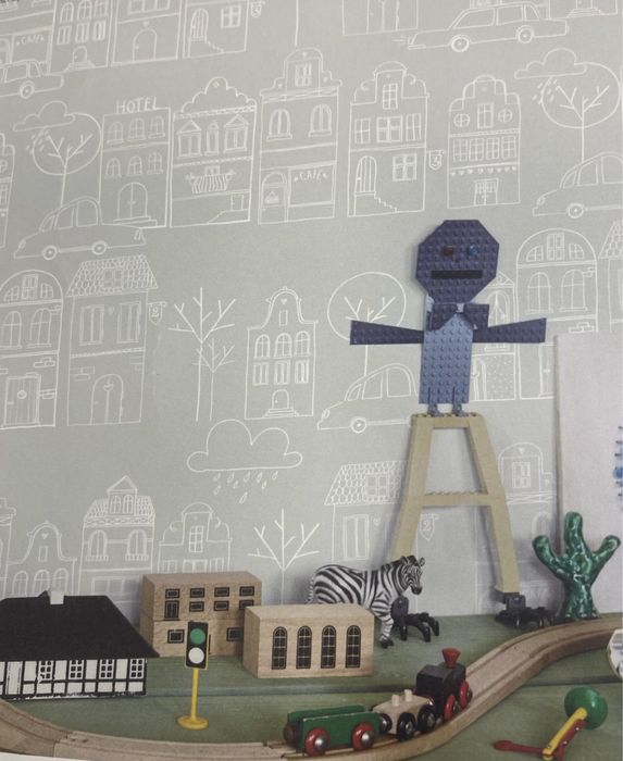 поклейка обоев