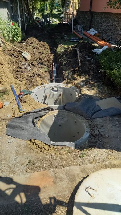 Септична Яма ,Септични ями,Багер,Дренаж,Пробиване на дупки за огради