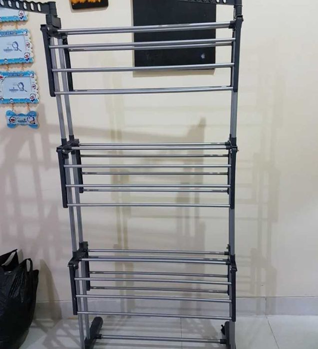 Вертикална сушилня за дрехи до 50кг, сушилня за бельо, стелаж за пране