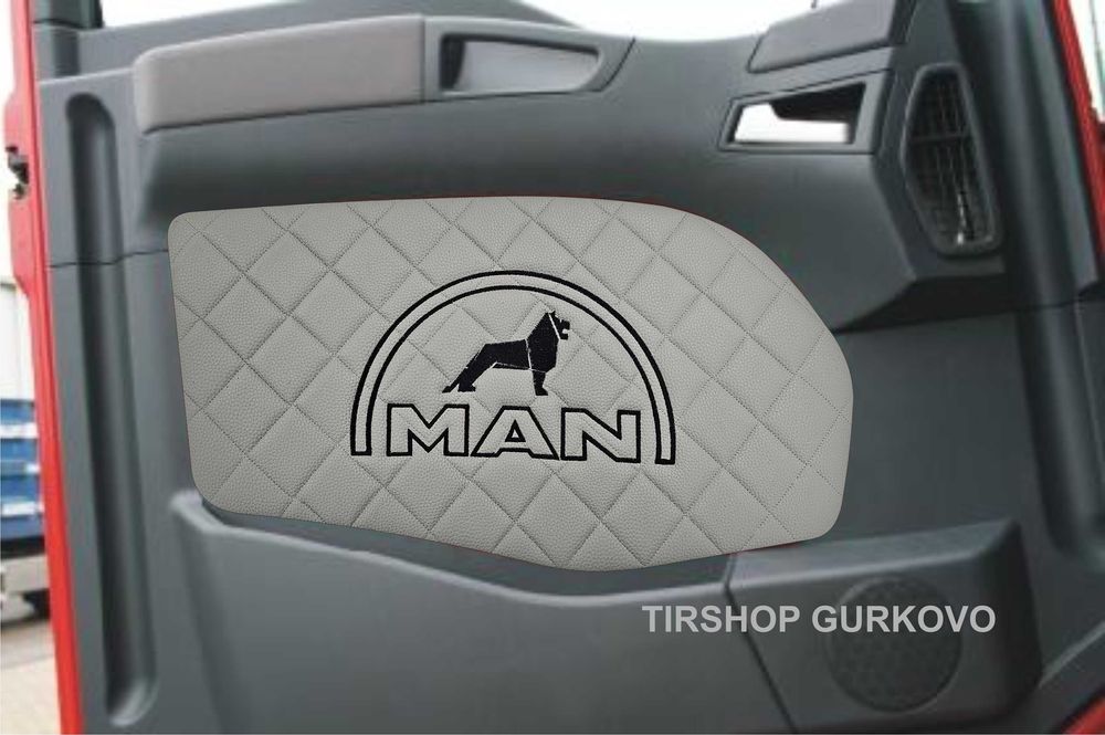 Кожени кори за врати MAN TGA / TGL различни цветове