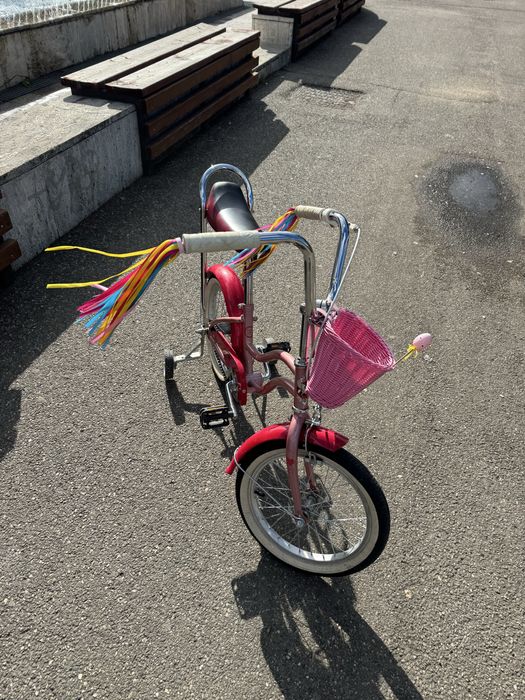 Bicicletă copii Pegas Mezin 16 + CADOU Trotineta Oxelo B1 Rosie