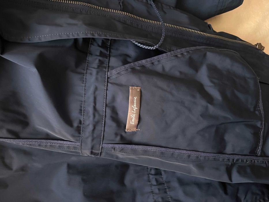 Trenci bluemarin, albastru inchis, Emile Lafaurie, marime S