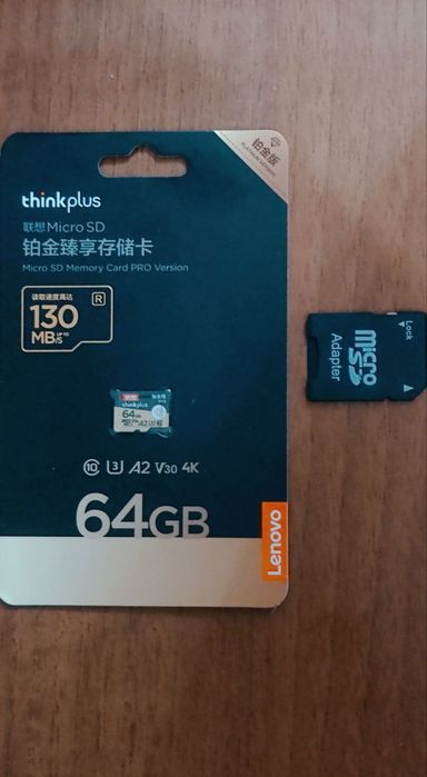 Aksiya Lenova 32GB/64GB Micro SD Flash Xotira